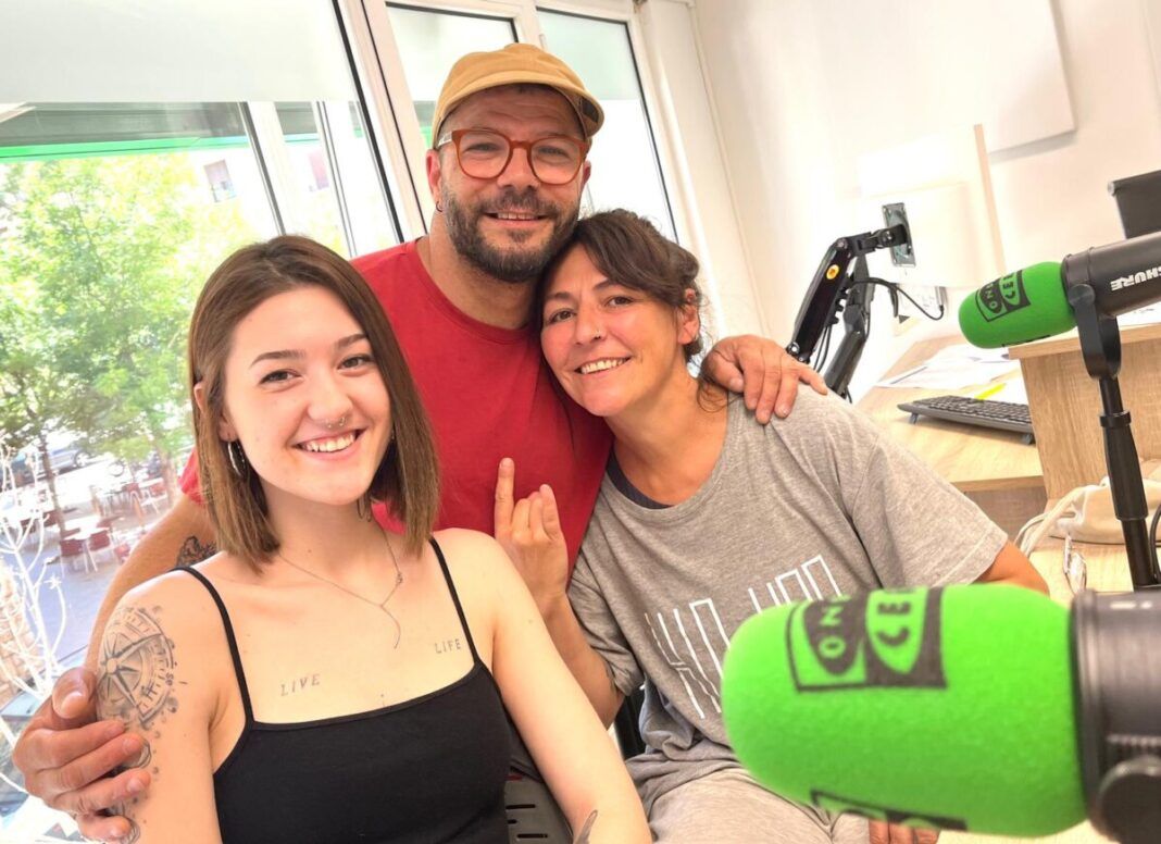 Luci, Patri y Benja
