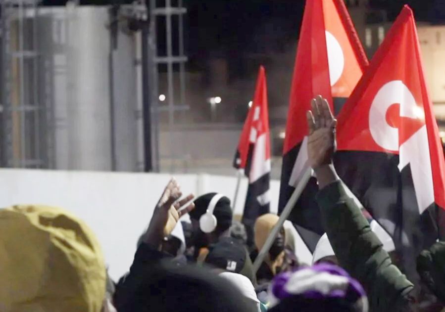 Imagen de las movilizaciones (CNT)
