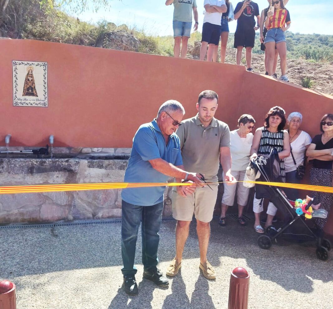 Momento de la reinauguración