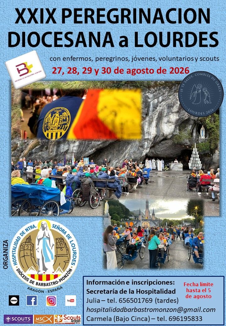 cartel peregrinación AGOSTO2026